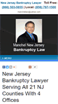 Mobile Screenshot of bankruptcylawyer-nj.com